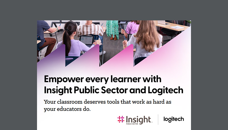 Article Empower every learner with Insight Public Sector and Logitech Image