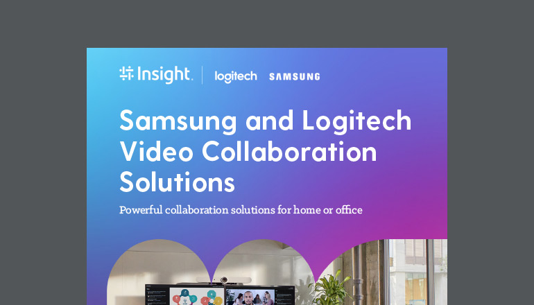 Article Samsung and Logitech Video Collaboration Solutions Image