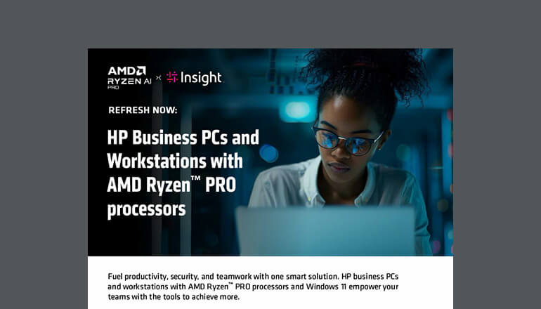 Article Refresh Now: HP Business PCs and Workstations with AMD Ryzen PRO processors Image