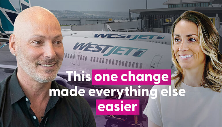 Article Heavy. Tedious. Outdated. The One Thing WestJet Crews Will Never Carry Again — Thanks to Apple. Image
