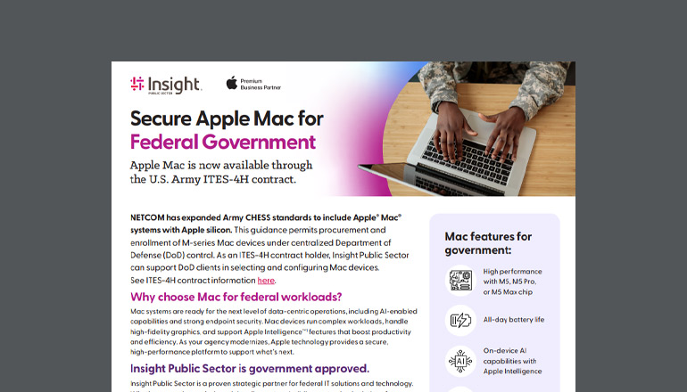 Article Secure Apple Mac for Federal Government Image