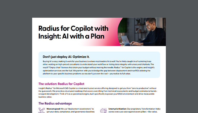Article Radius for Copilot with Insight: AI with a Plan Image