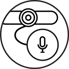Expansion microphone ready icon