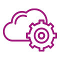 Cloud success management icon