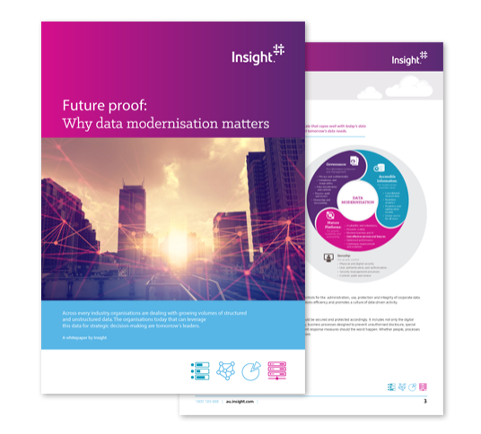 Cover to Why Data Modernisation Matters