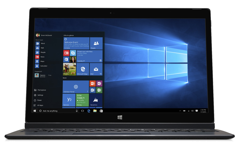 XPS laptop product shot