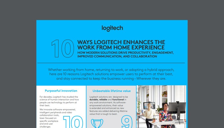 Collaboration means improved efficiency and increased productivity 10 Ways Logitech Enhances the Work from Home thumbnail