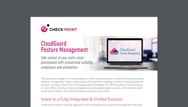 CloudGuard Posture Management thumbnail